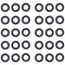 Lot de 10 lentilles arrière pour Samsung Galaxy A56 SM-A566B